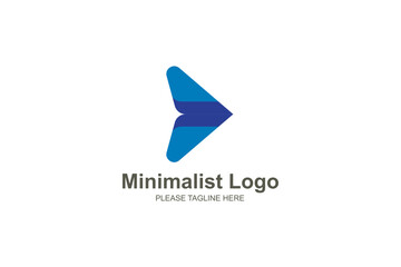 Minimalist logo for company