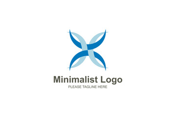 Business minimalist logo design