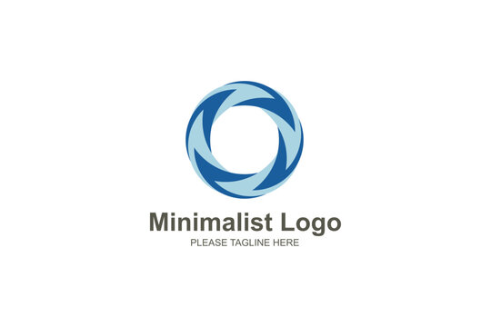 Business minimalist logo design