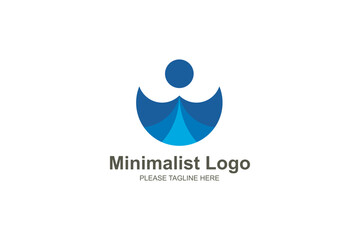 Business minimalist logo design