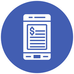 Online Invoice Icon