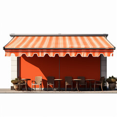 open awning without background rhe arms of the awning are important and need to be seen