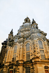 Fototapeta na wymiar Scenic view of Frauenkirche in Dresden, Germany