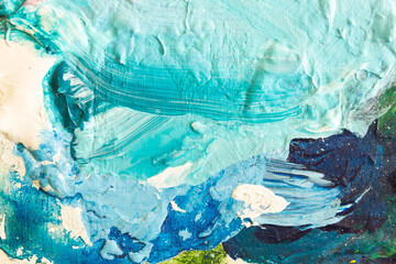 Detail of the Painting as a Background