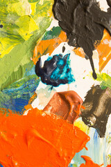 Detail of the Painting as a Background