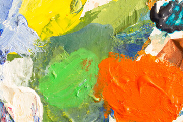 Detail of the Painting as a Background