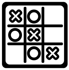 Tic tac toe game SVG
