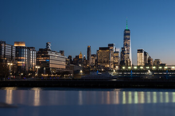 Fototapeta na wymiar Freedom tower Manhattan New York