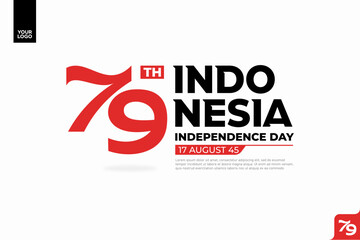 79th Indonesia Independence Day Logotype.