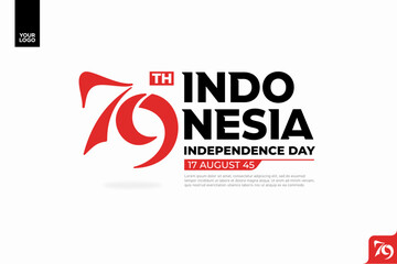 79th Indonesia Independence Day Logotype.