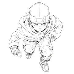 Fototapeta premium kid's coloring book