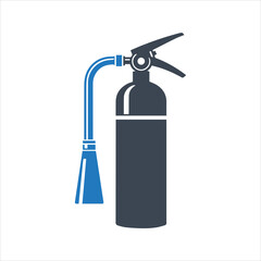 Fire extinguisher icon. Fire protection icon