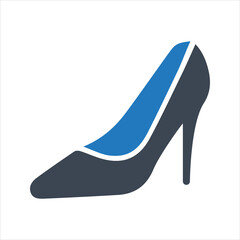 High heels icon. Beauty and Fashion collection icon