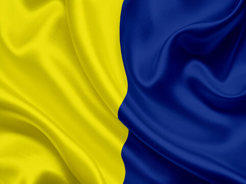 Kilo nautical flag, waving international flag, nautical code, 