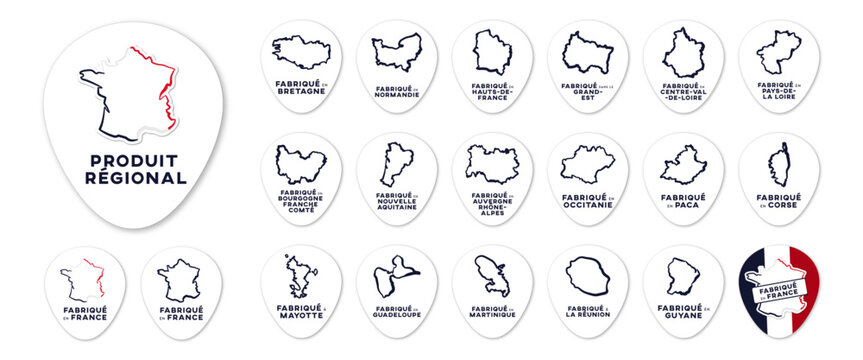 Fabriqu&eacute; en France et dans nos r&eacute;gions - Made in France