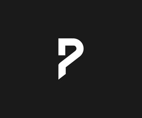 p logo