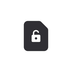 Document icon. Access icon. File access. Document protection. File security. File lock. Personal document. Closed profile. Data security. Closed document. Secret file. Private files. Lock icon. 
