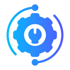 technical Support gradient icon