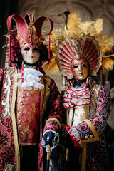 Venetian carnival masks - 737302359