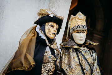 Venetian carnival masks - 737302363