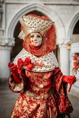 Venetian carnival mask - 737306722