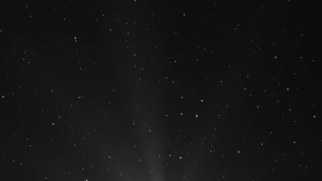 白い光の粒子の背景動画【透過】	