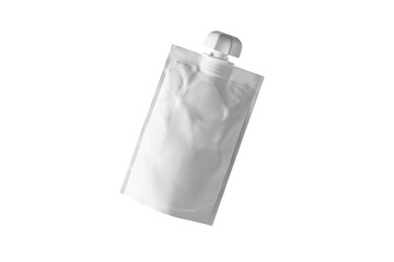 Doy pack with cap mock-up. Doy pack template on cutout background.