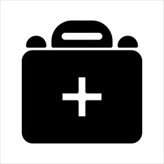 First aid or medical kit icon