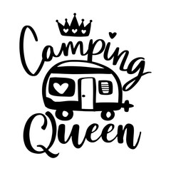 Camping Queen svg, Camping SVG, Camp Life SVG, Camper svg, Camping Light Bucket svg, Silhouette cameo,Instant Download, Svg files for cricut svg
