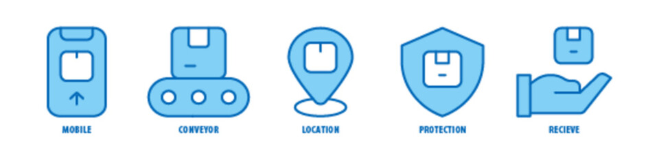Report, Progress, Monitoring, Holding, Agreement editable stroke outline icons set isolated on white background flat vector illustration.