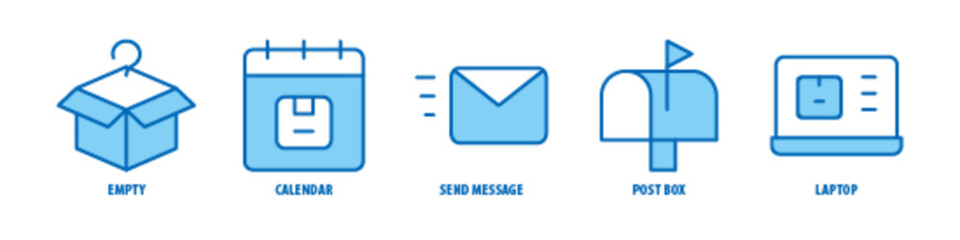 Resend, Time, Cancel, Correct, Call Center editable stroke outline icons set isolated on white background flat vector illustration.