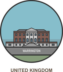 Warrington. Cities and towns in United Kingdom