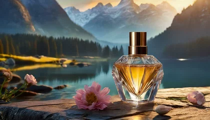 Foto op Plexiglas bottle of perfume © Dorothy Art