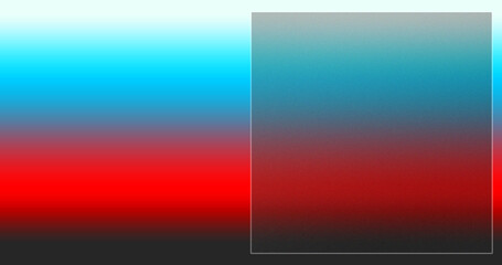 Obraz premium red blue Glassmorphism Background with Realistic Effect and Futuristic UIUX Illustration for product advertisement. Transparent glass plate. Pedestal card on vintage background