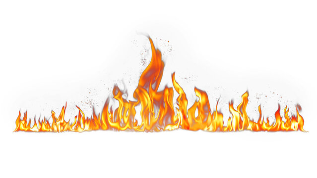 Burning Fire - tranparent PNG