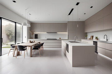 Fototapeta premium interior of a modern kitchen