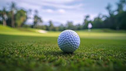 Obraz premium Focus on the Golf Ball