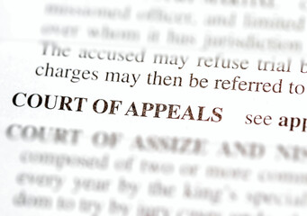 Fototapeta premium court of appeals