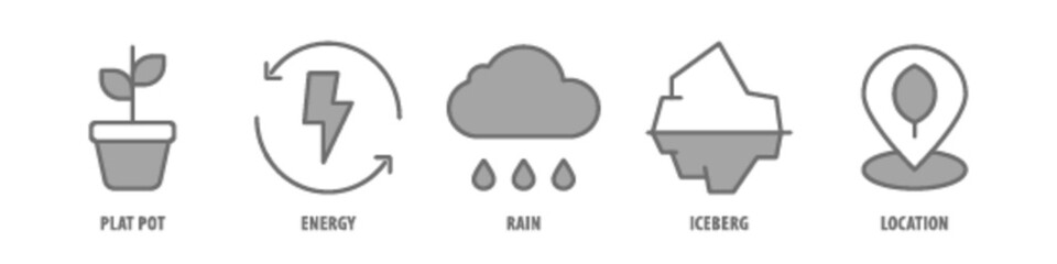 Laptop, Post box, Send Message, Calendar, Empty editable stroke outline icons set isolated on white background flat vector illustration.