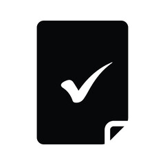 Approve icon. flat illustration of rewind vector icon for web