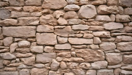 Stone wall brick texture. Seamless pattern. Background of the Sandstone facade.