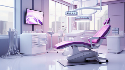 picture of equipped dental clinic with a modern style
