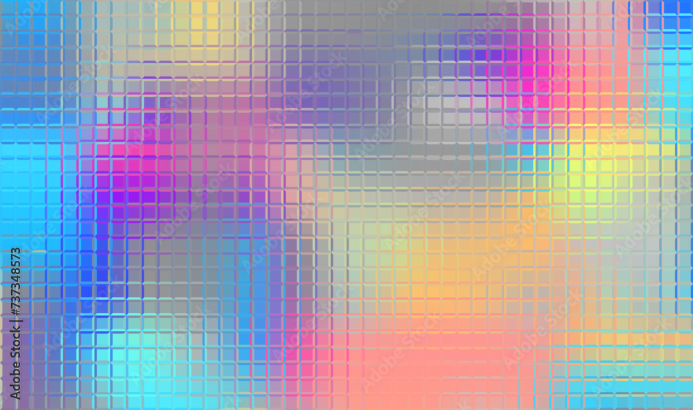 Poster Patterned Glass Texture Illustrations. Glare effect. Abstract surface for design prints. Frosted Glass Background. Vector illustration