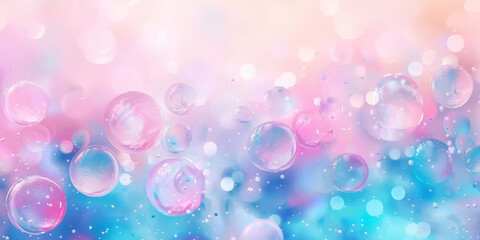  blue and pink  bubbles abstract background wallpaper