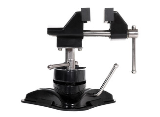 Vise with a suction cup base
