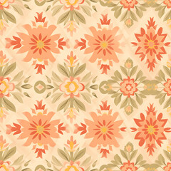 Obraz premium seamless floral pattern