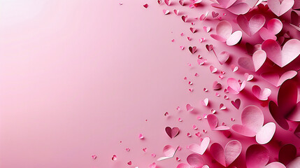 Pink Hues and Soft Lights, Valentines Day Abstract Background, Love and Romantic Celebration Concept