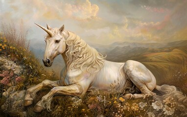 Obraz na płótnie Canvas horse and foal