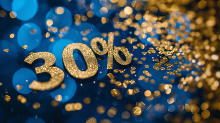 30% discount percent background 