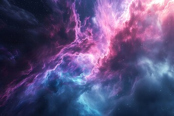 Fototapeta na wymiar abstract background cosmic nebula
